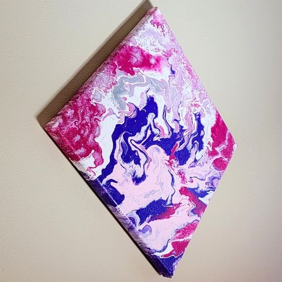 Acrylic Pour Painting / Abstract Fluid Art - Picture 3 of 5